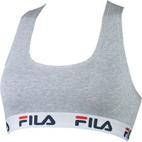 Fila Damen Bustier Sport BH Grau Gr. S Damen Mode Sport - Neu