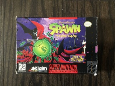 Todd McFarlane's Spawn: The Video Game (Super Nintendo) SNES No Manual