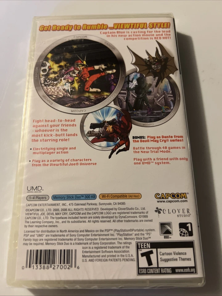 Viewtiful Joe: Red Hot Rumble (Sony PSP, 2006) new - Image 2 of 2