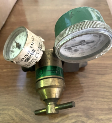 #ad Goss Compressed Gas Regulator 221 R E025 2 94 Untested $24.95