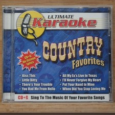 Various Artists Ultimate Karaoke Country Favorites CD 2003 CD G Direct Source