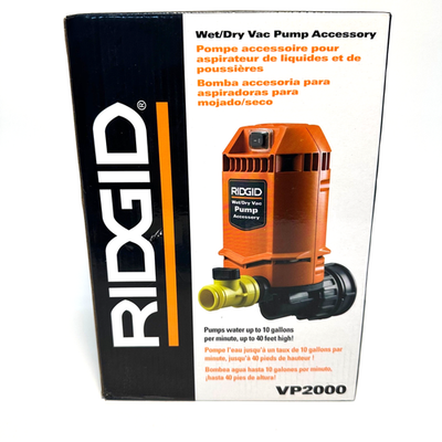 #ad RIDGID VP2000 Wet Dry Quick Connect Vacuum Pump Accessory $65.00