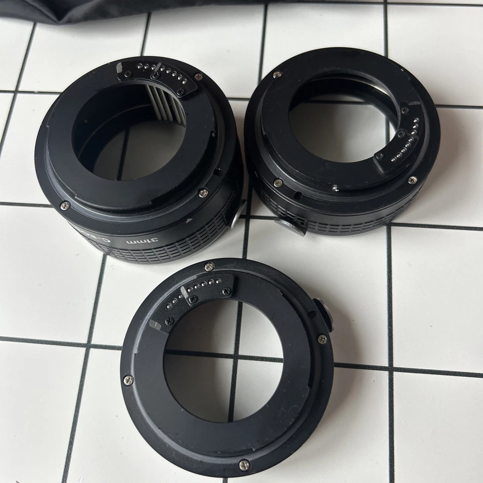 Unbranded C-EOS Canon C-EOS Extension Tubes 13mm, 21mm, 31mm - Image 3 of 4