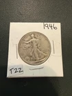 Photo of a 1946-P Walking Liberty Half Dollar from an eBay listing that sold on Jul 22, 2026