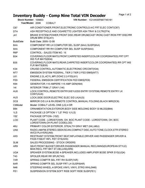 Alternador compatible con 05-07 COBALT 10278293 Foto 4 de 4