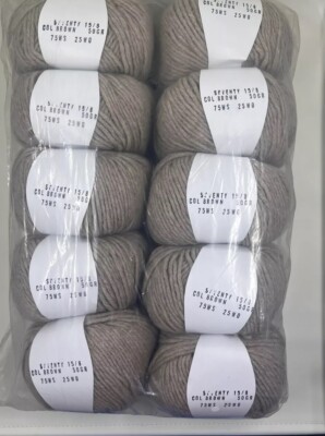 Cashmere yarn Yarn 10 bolls, 75/25% Cashmere/Merino, lot 500g