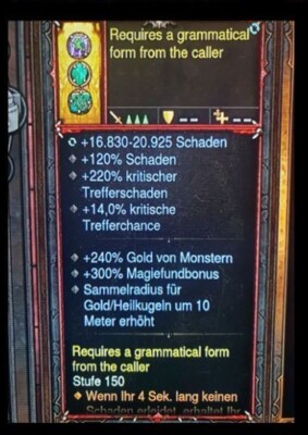Diablo 3 RoS - Nintendo Switch - Unsterblich  - 300% Magiefundbonus - MODDED 
