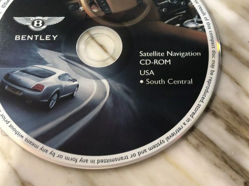 2004 2005 2006 BENTLEY CONTINENTAL GT COUPE NAVIGATION CD COVERS SOUTH CENTRAL - Picture 6 of 12