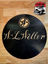 WL Weller Metal Wall Art Plasma Cut Home Decor Gift Idea Bourbon Whiskey trace