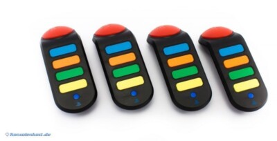 PS3 / Playstation 3 - 4 Wireless Buzzer ohne Empfänger NEUWERTIG