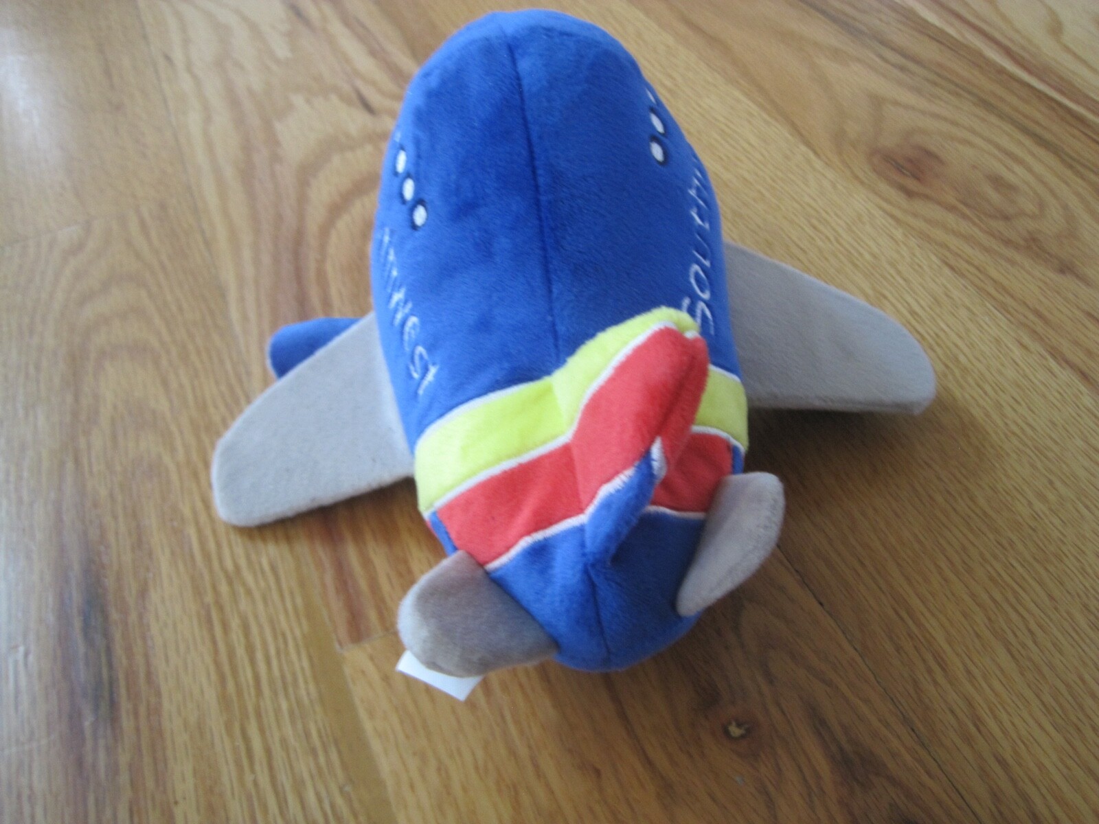 Southwest Plush Airplane Toy Plan By Baron 9" x 8 1/4"