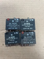 (Lot of 4) OPTO 22 G4 OAC5A OUTPUT MODULE 5A 240V