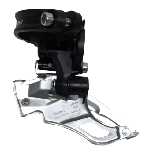 Shimano Deore M611 3X10 Triple Front Derailleur 10 Speed 34.9mm High Clamp NEW - Picture 5 of 6