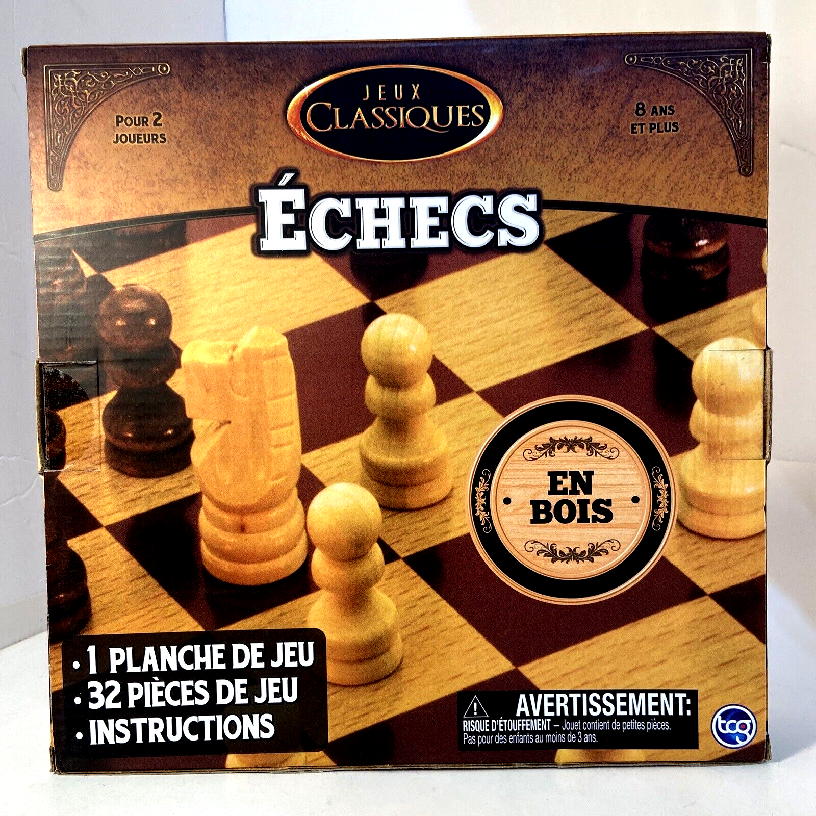 Classic Wooden Chess, Trivia & Strategy Board Games, Board Games, Toys