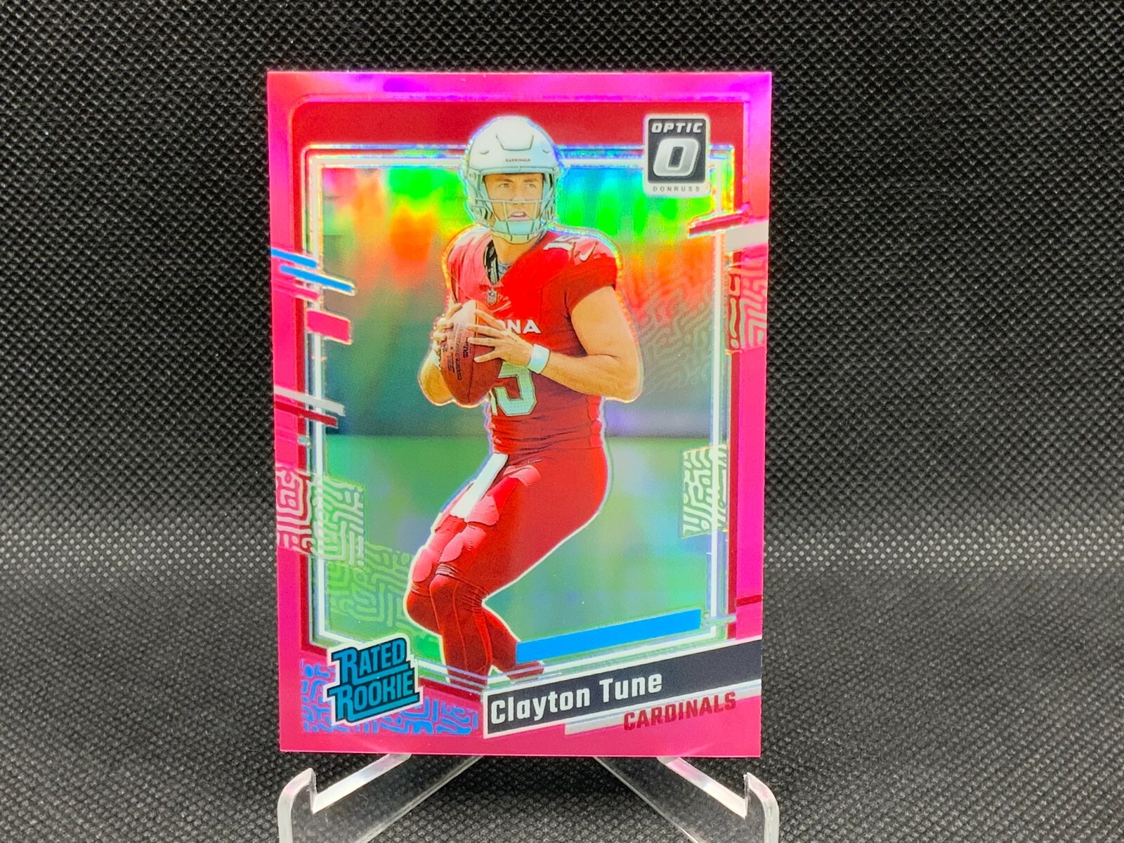2023 Donruss Optic CLAYTON TUNE Pink Prizm Rated Rookie #202 Cardinals