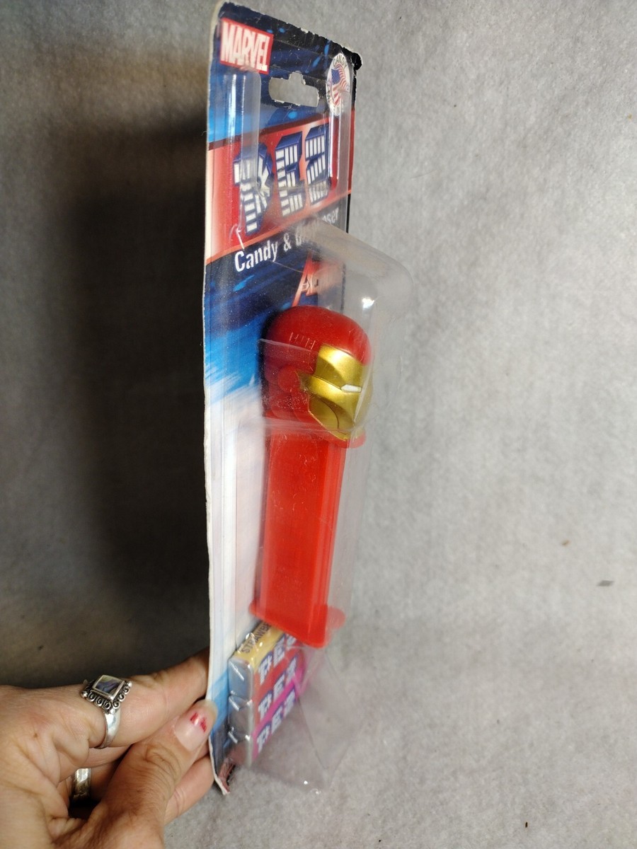 Marvel Universe Iron Man Pez Candy & Dispenser New | eBay
