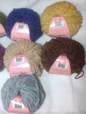 Louisa Harding Nerissa 100 Cotton Chenille Yarn Loom Knit Crochet FRS