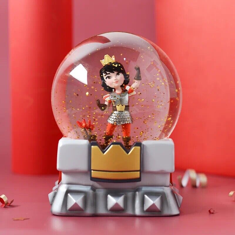 Supercell Clash Royale King Victory Snow Globe Limited Edition