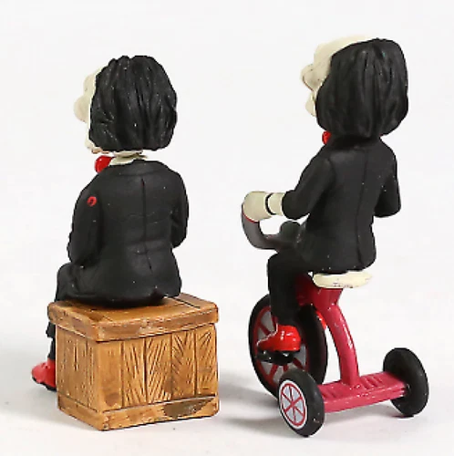 Horrorfilm Säge Billy Mini PVC Figur Horror Puppen Deko Kinder Spielzeug - Bild 5 von 16