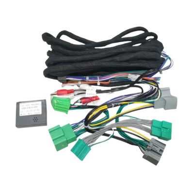 16 Pin Stereo Wire Harness Power Cable Canbus Box Decoder For Volvo S40 C30 C70