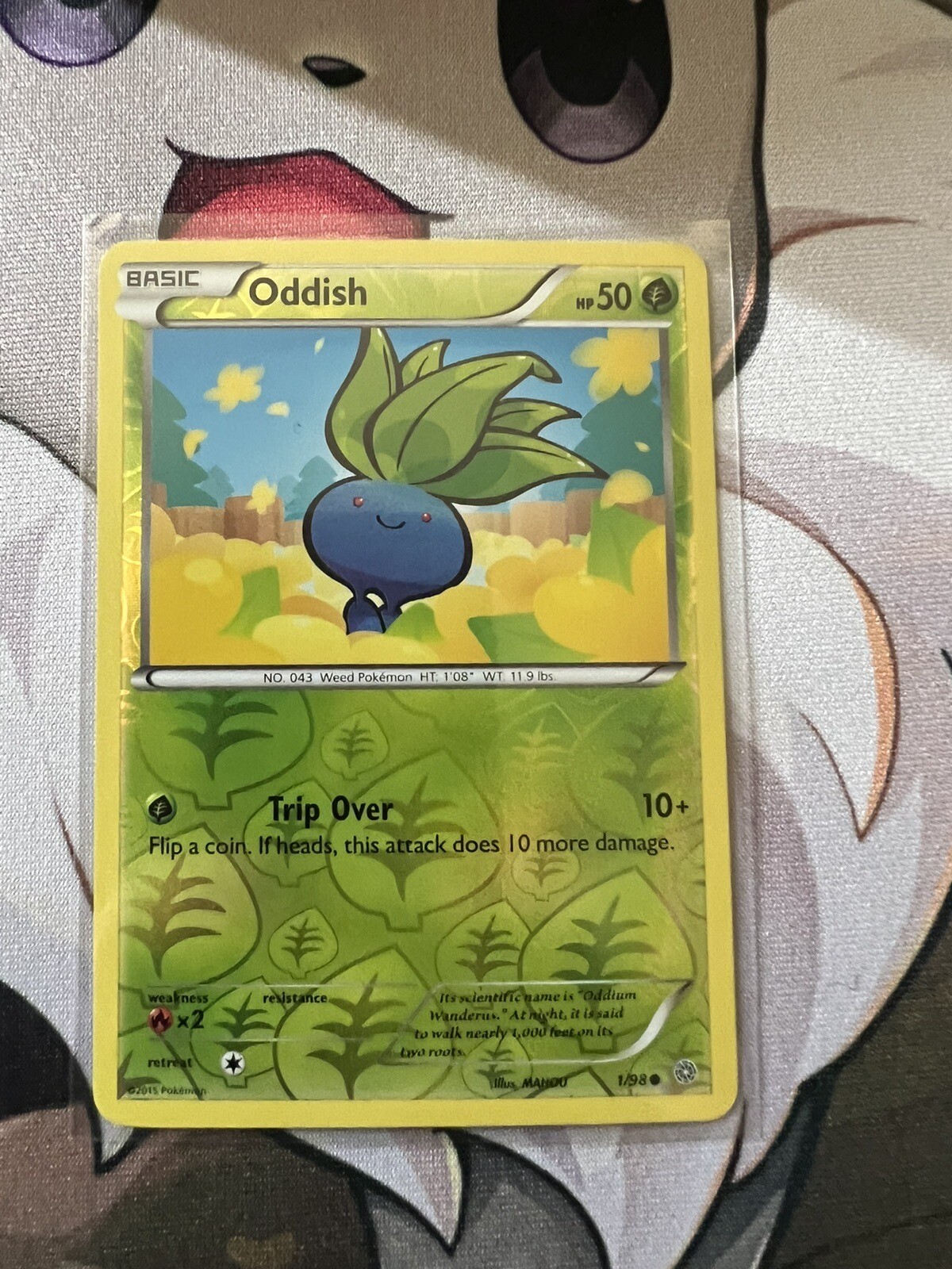 Oddish 1/98 Ancient Origins Reverse Holo Common Pokémon TCG eBay