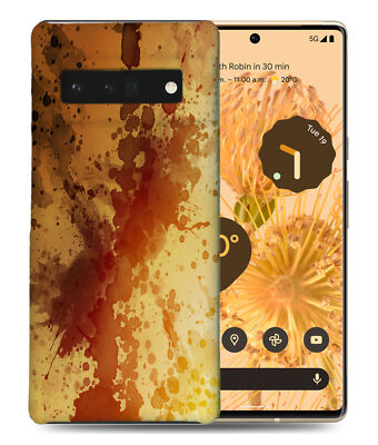 CASE COVER FOR GOOGLE PIXEL|YELLOW WATERCOLOR 95