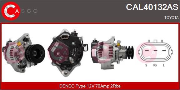 Casco Lichtmaschine Generator 70A 12V FüR Toyota Hiace IV Bus 2.4 TD 4WD-image