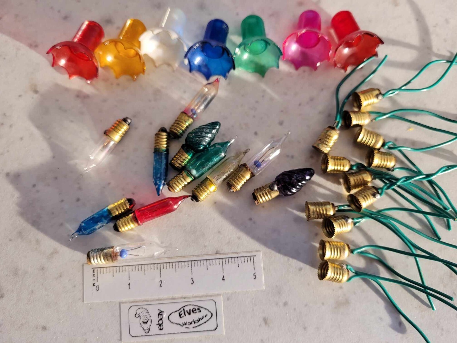 12v E5 LES Christmas Light Bulbs Shades Bulb Holders PIFCO eBay