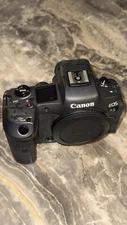 Canon EOS R5 45.0MP Mirrorless Camera - Black (Body Only) + Extra Battery, Cage