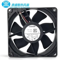 NMB 08025SS-24N-AL 8025 DC24V 0.12A 8CM 3-Wire Silent Inverter Cooling Fan