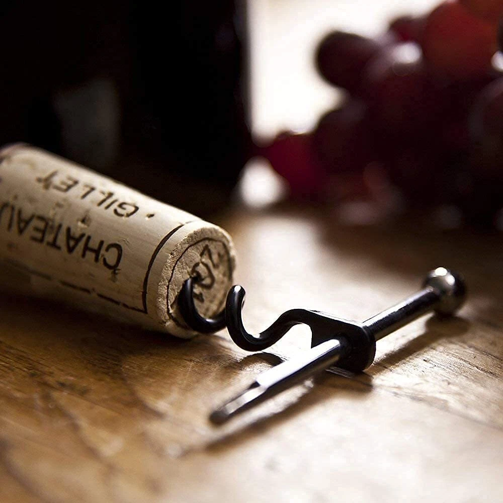 Multi-Tool Waiters Corkscrew Portable Red Wine Bottle hinged Opener Set with ...