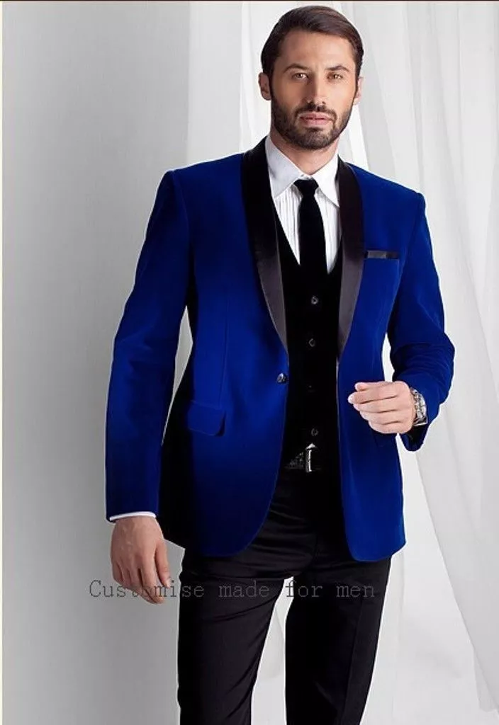 Blue designer store coat