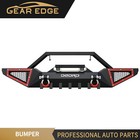 Front Bumper for 2007- 2018 Jeep Wrangler JK Unlimited with Winch Plate & D-Ring