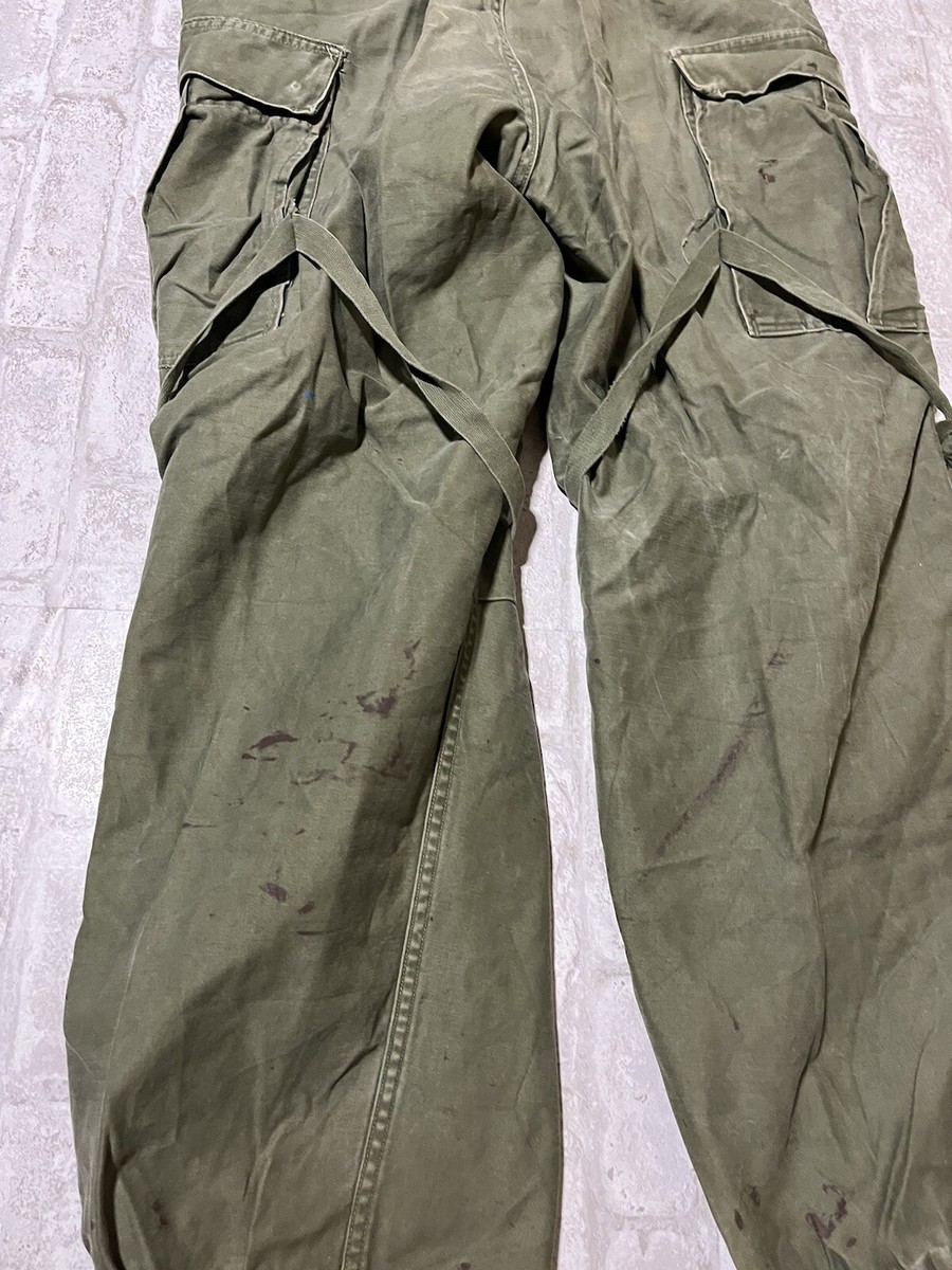 50‘s US ARMY M51 field cargo pants US ARMY] M-51 vintage field pants cargo pants [1952s