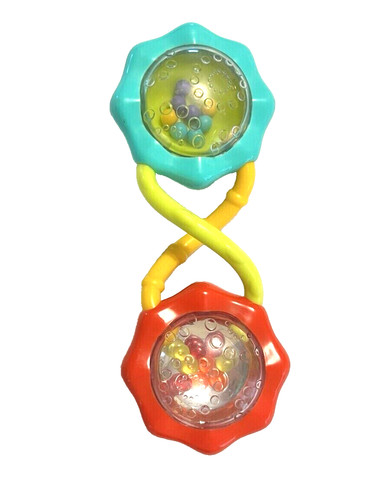Clean very nice Bright Starts Baby Rattle infT