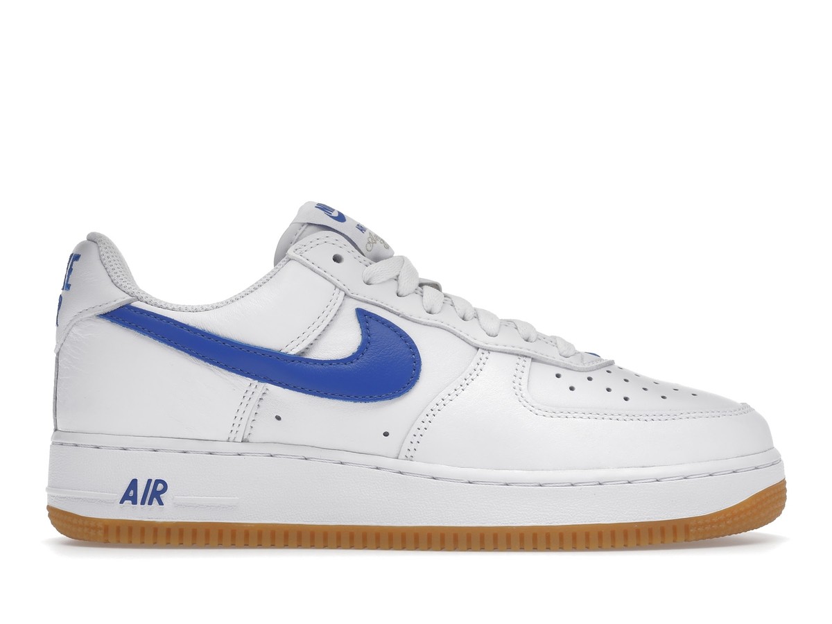 靴 NIKE AIR FORCE1 LOW RETORO Blue 27cm Nike Air Force 1 Low Color of the Month - White Royal Blue