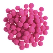 Trimits Pom Poms 0.7cm Bright - Pack of 100