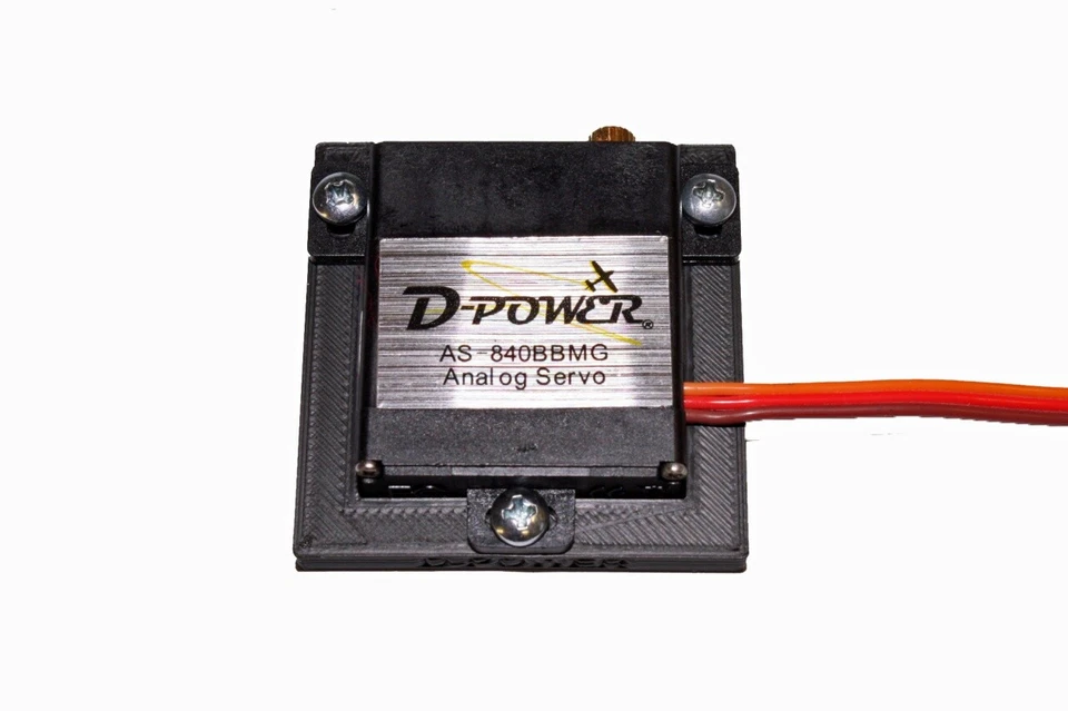 Servorahmen für D-Power AS-840BB / DS-840BB Servos Servohalter Servobefestigung - Bild 2 von 2