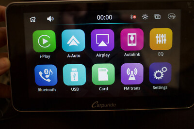 Carpuride W701 7'' Portable Wireless Apple CarPlay & Android Bluetooth