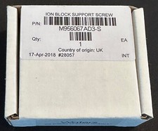 Waters® M956067 AD3-S ION BLOCK SUPPORT SCREW - NEW SEALED
