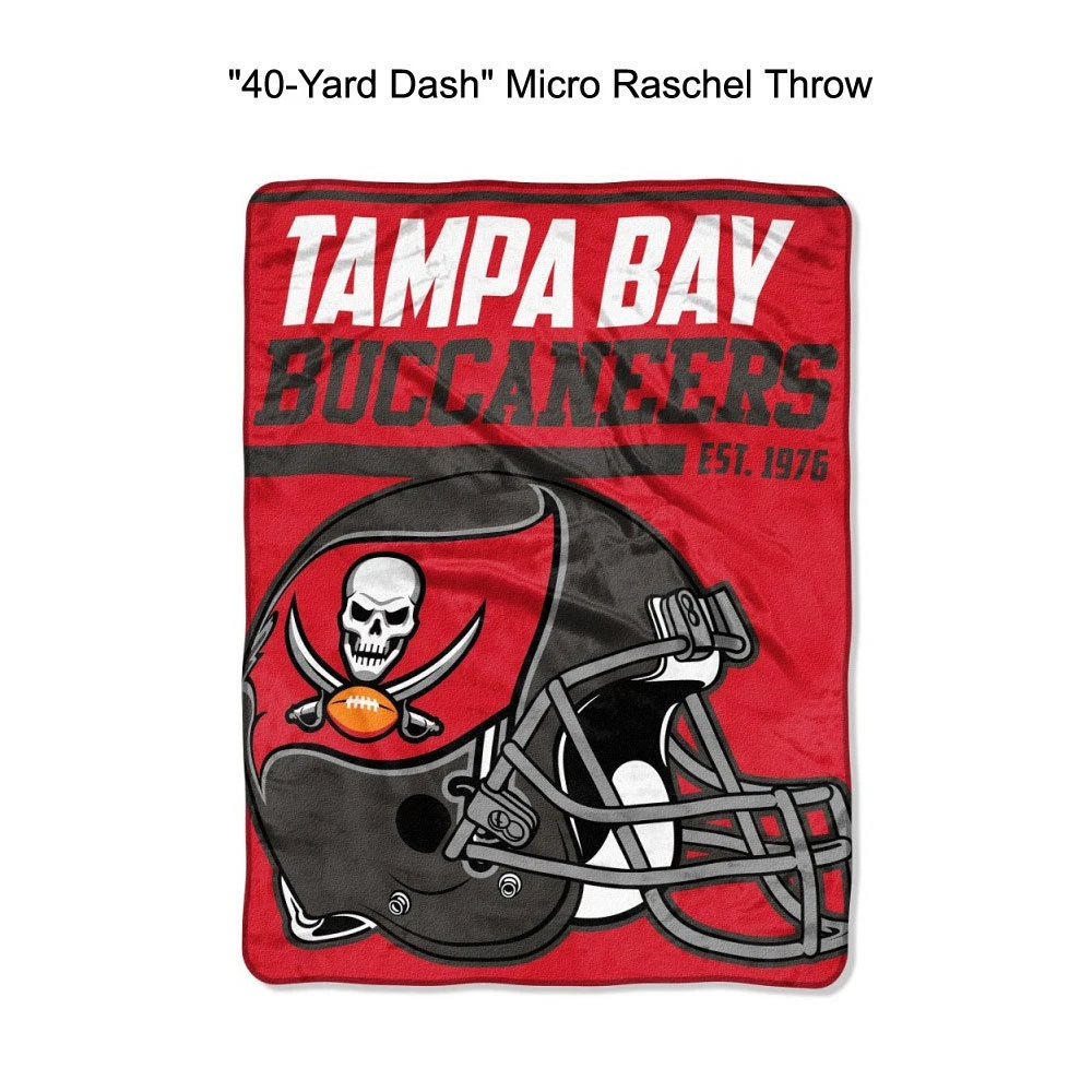 Pick Your Team Dash Micro Raschel Throw Blanket