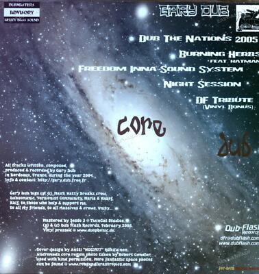Social Living Sounds Meets Gary Dub - Dub Splitz Part 3: HeartCore Dub LP .