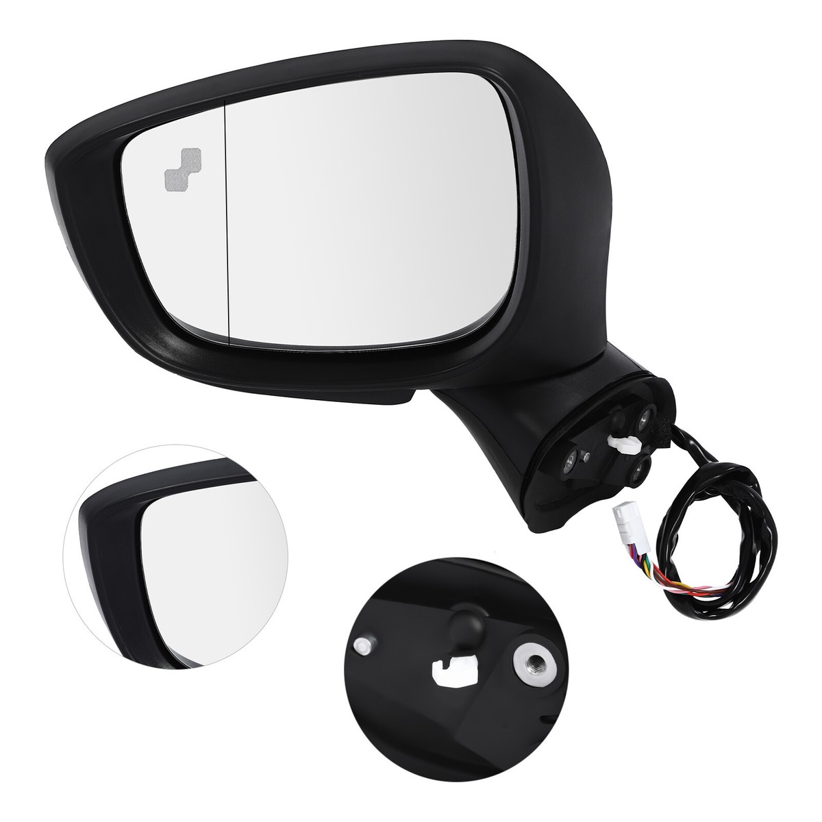 Left Driver Side Mirror for 2015-2016 MAZDA CX-5 with Turn Signal