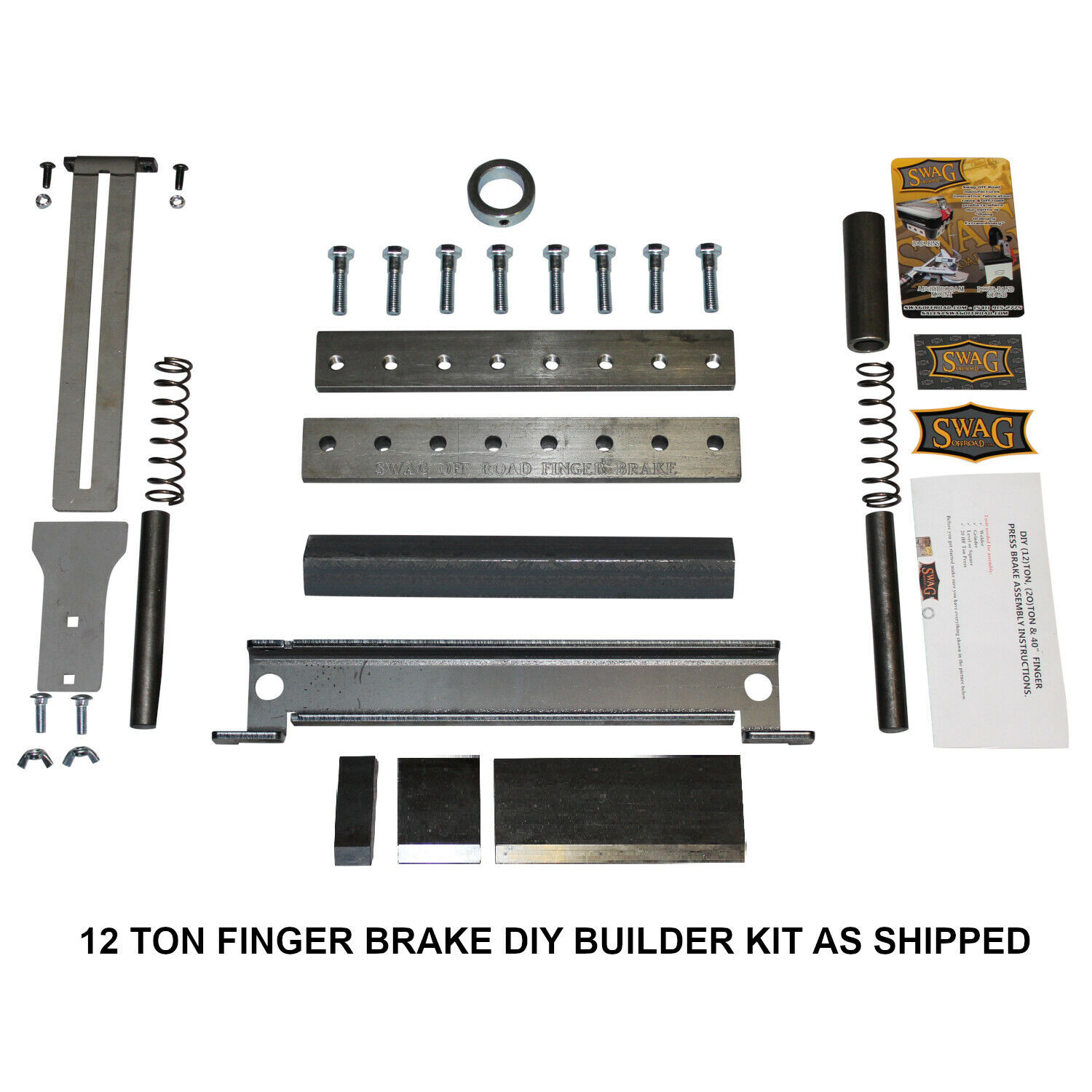 SWAG 20 TON Press Brake Heavy Duty DIY Builder Kit – SWAG Off Road