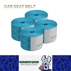 4x 3.6M SkyBlue Car Seat Belt Webbing Fabric Racing Car Modified Safety Seatbelt