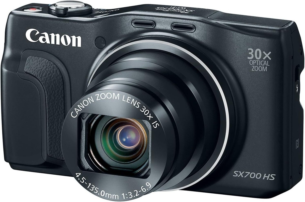 Canon PowerShot SX700 HS 16.1MP Digital Camera - Black for sale