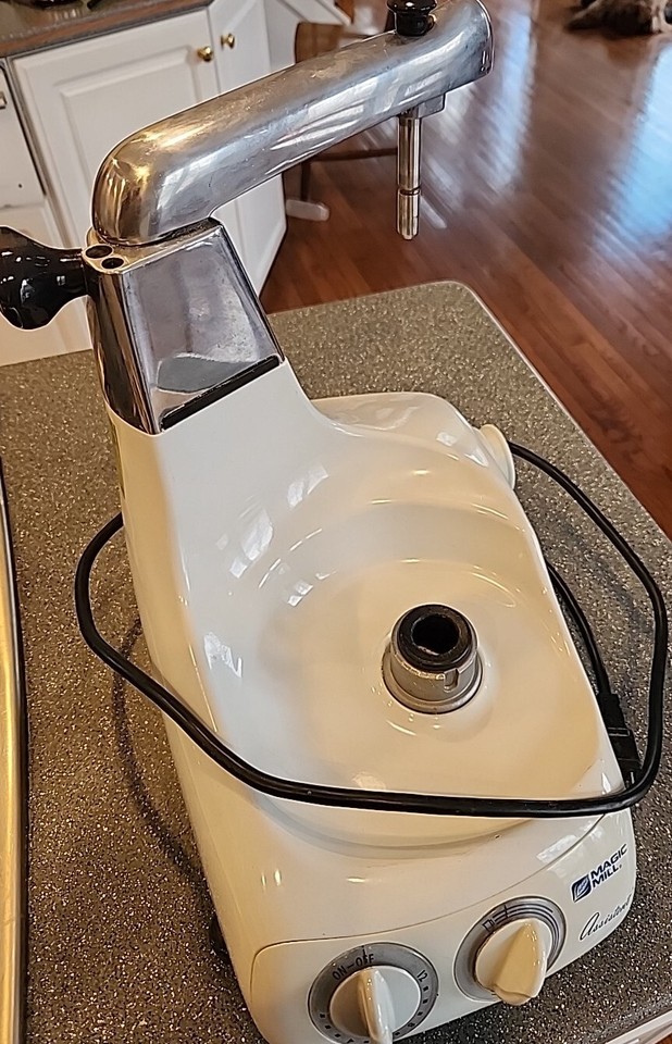 Magic Mill Assistent DLX2000 With Bowl, Dough Knife And Dough Hook eBay