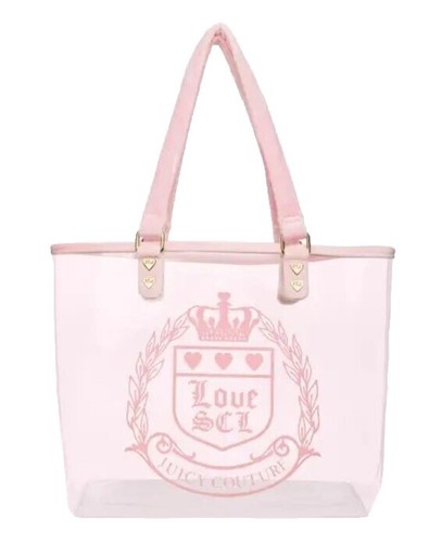 New Pink Juicy Couture Purse Large Velour Tote Bag NWOT | eBay