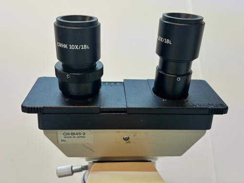OLYMPUS CH2 Binocular Microscope w/4 objectives/10x Eyepieces (Parts Only) T0971 - Picture 7 of 18