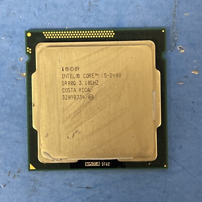 ''lot of 5''  Intel Core i5-2400 - 3.10 GHz Quad Core (SR00Q) CPU Processor CPU 
